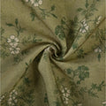 Sara Le Print Linen Pleated Cafe Curtains?-TWOPAGES