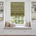 Sara Le Printed Roman Shade Cord Lift -TWOPAGES