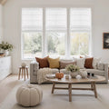 Jawara Linen Cotton Roman Shade Cord Lift -TWOPAGES