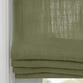 Liz Linen Flat Roman Blind Cord Lift