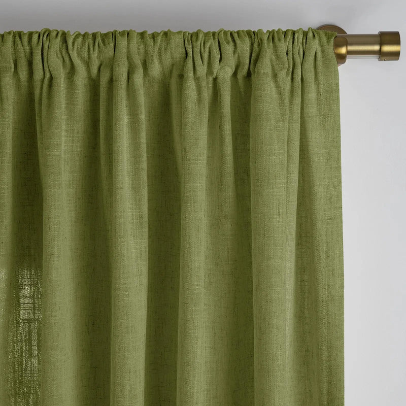 Liz Linen Drape Soft Top- -TWOPAGES