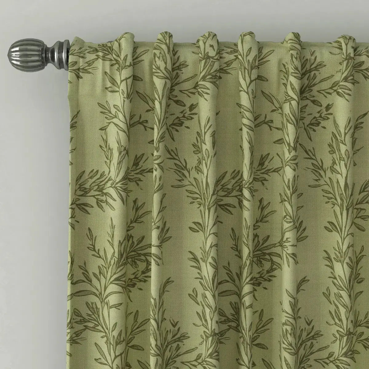 Sara Le Print Linen Drapery Soft Top -TWOPAGES