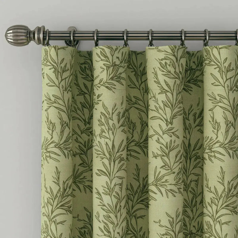 Sara Le Print Linen Drapery Soft Top -TWOPAGES
