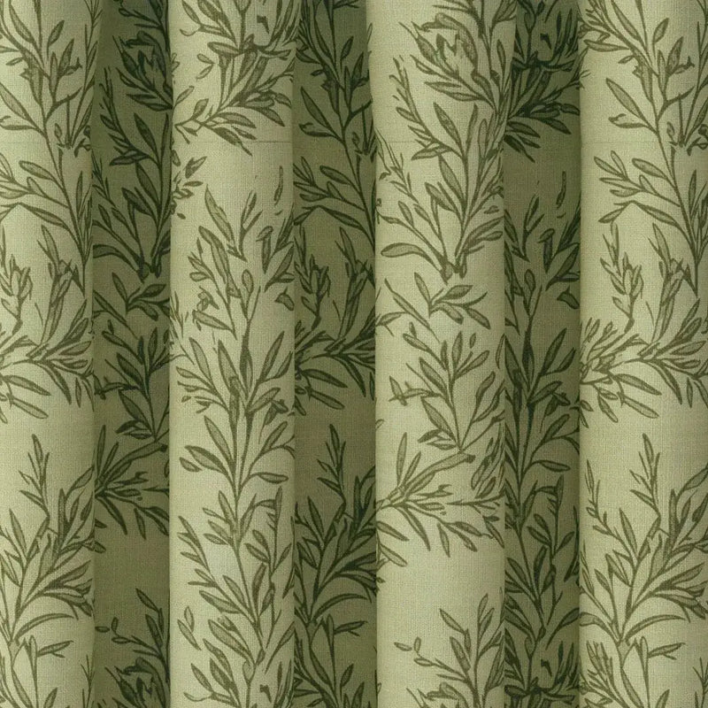 Sara Le Print Linen Drapery Pleated?-TWOPAGES