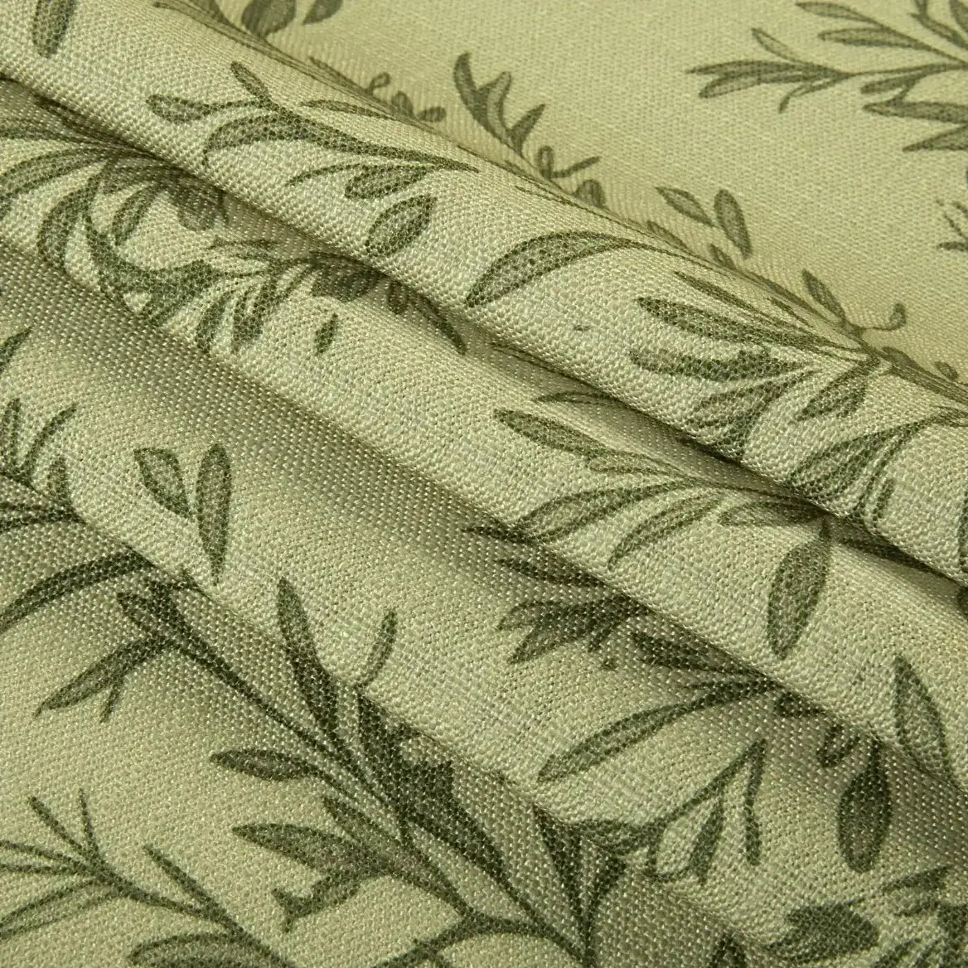 Sara Le Print Linen Pleated Cafe Curtains?-TWOPAGES
