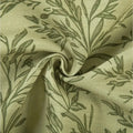 Sara Le Print Linen Pleated Cafe Curtains -TWOPAGES