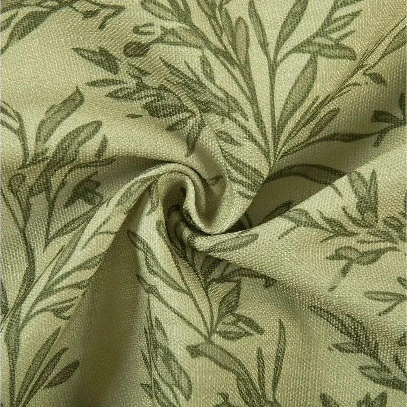 Sara Le Print Linen Pleated Cafe Curtains?-TWOPAGES