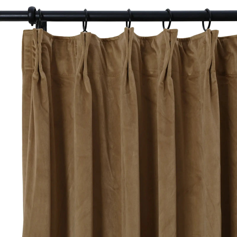 Birkin Velvet Curtain Pleated -TWOPAGES