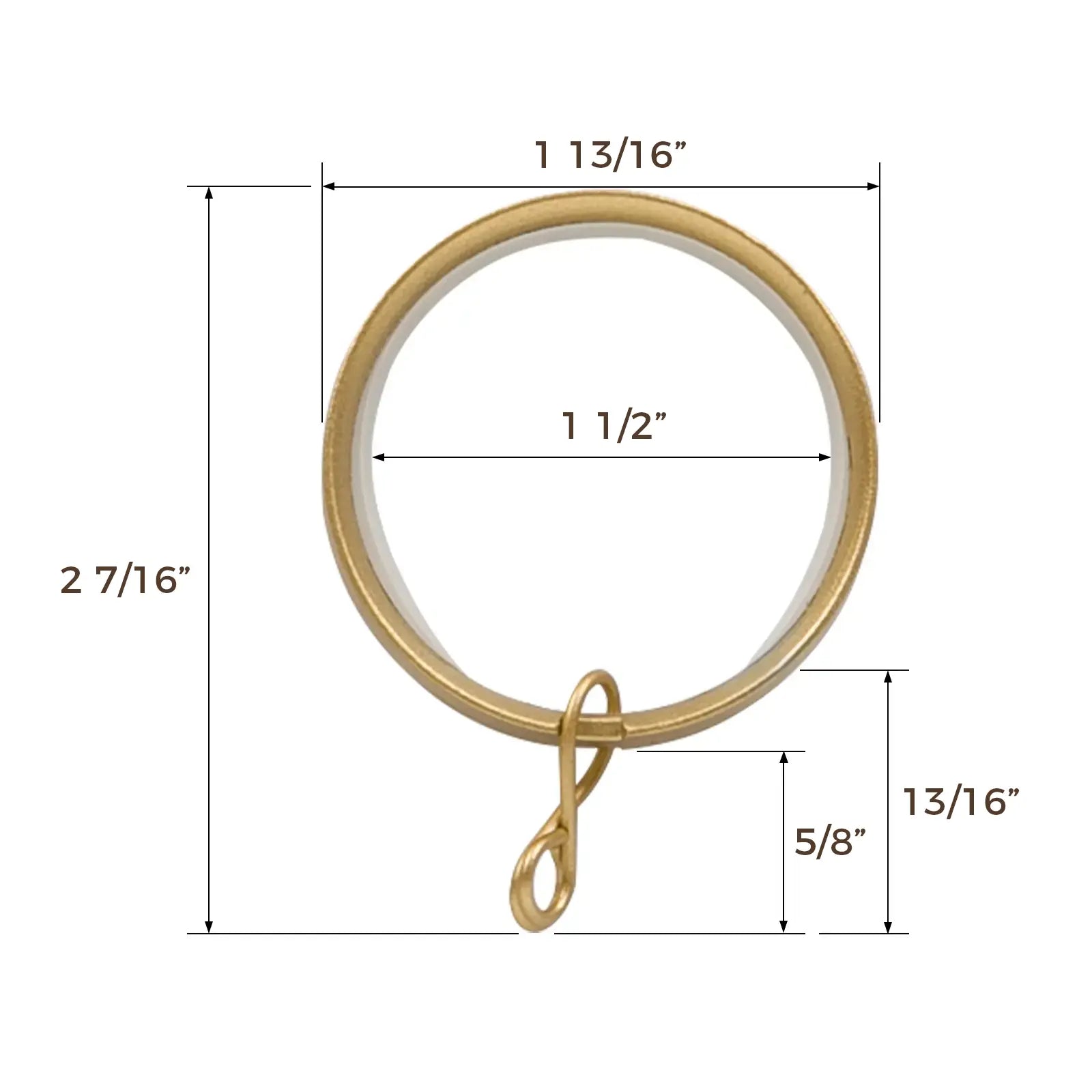 Jaylon Rings Eyelet (Pack of 12) TWOPAGES