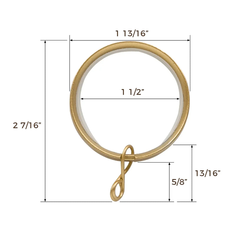 Jaylon Rings Eyelet (Pack of 12) TWOPAGES