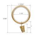 Jaylon Clip Rings (Pack of 12) TWOPAGES