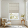 Jyll Mackie Cotton Roman Shade Cordless- -TWOPAGES