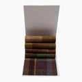 Karin Plaid Pure Wool Fabric Sample Book 5 Colors