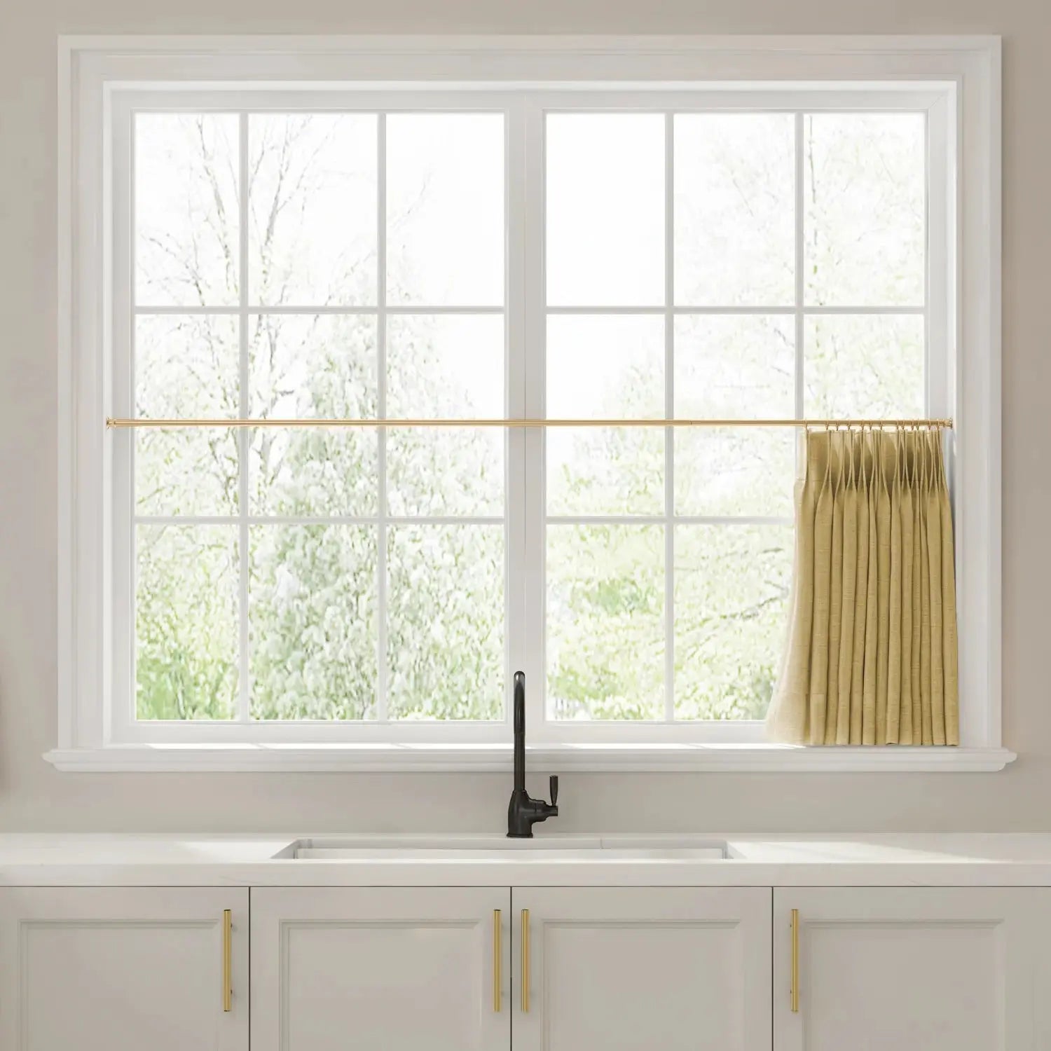 Liz Linen Pleated Cafe Curtains?-TWOPAGES