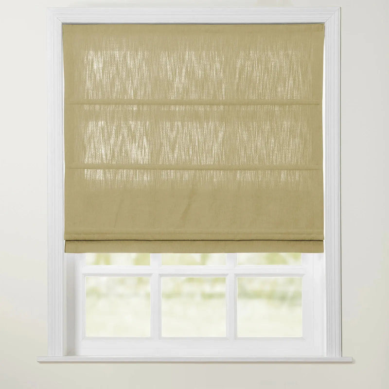 Isabella Cotton Roman Shade Cord Lift- -TWOPAGES