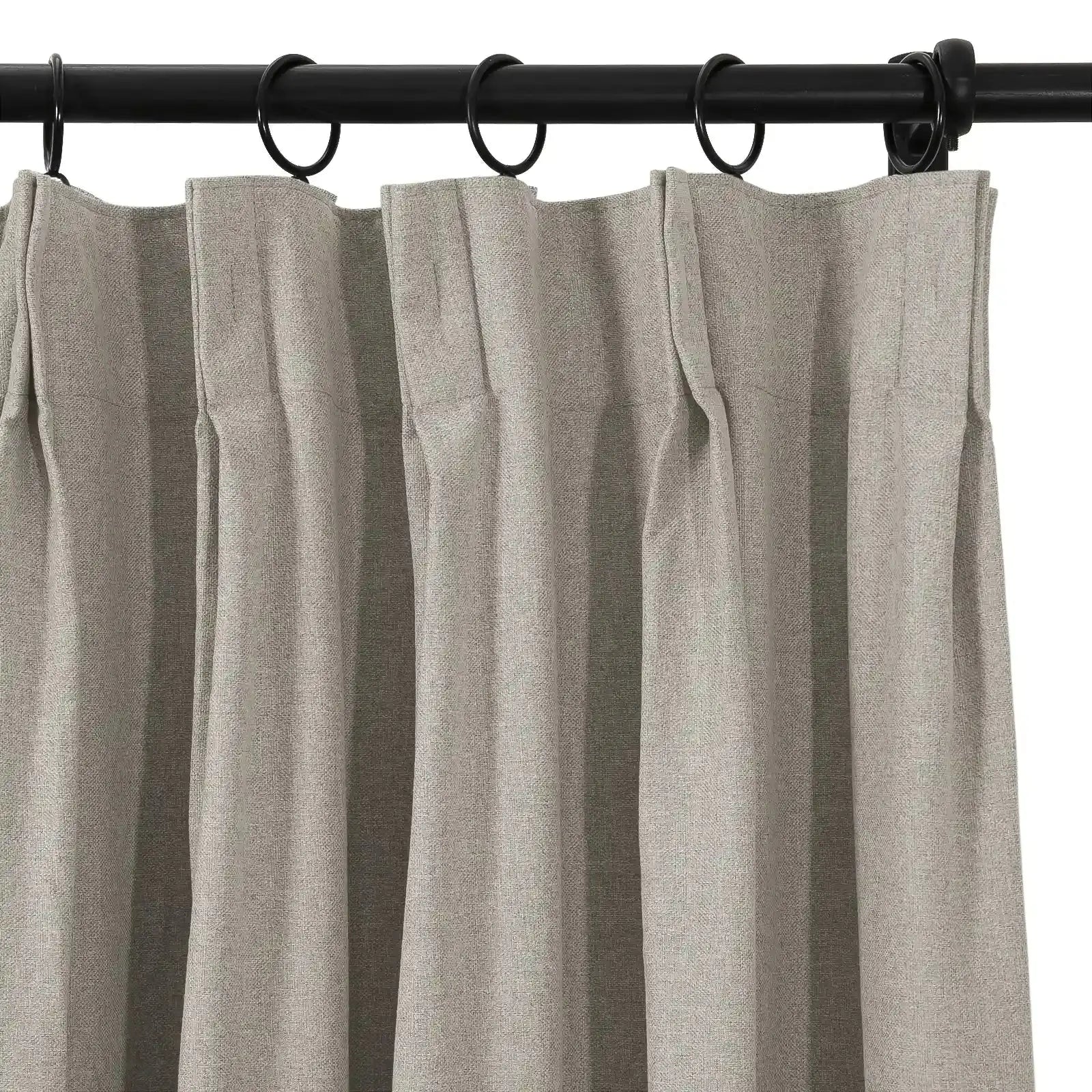Lila 100% Blackout Drape Pleated-?-TWOPAGES