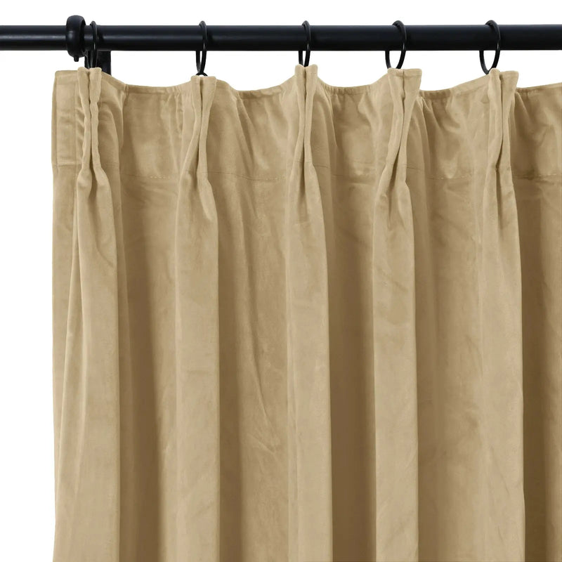 Birkin Velvet Curtain Pleated -TWOPAGES
