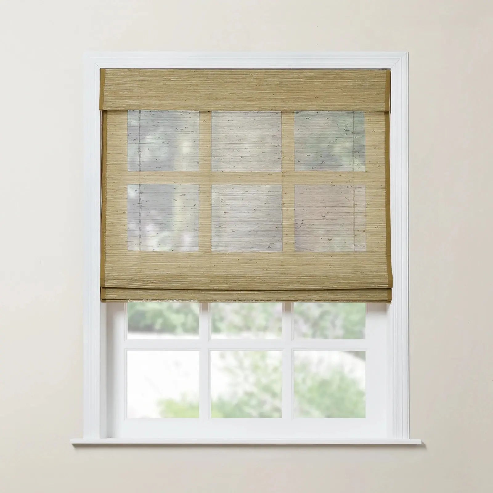 Rae Natural Ramie Bamboo Woven Blinds - Series P-?-TWOPAGES CURTAINS
