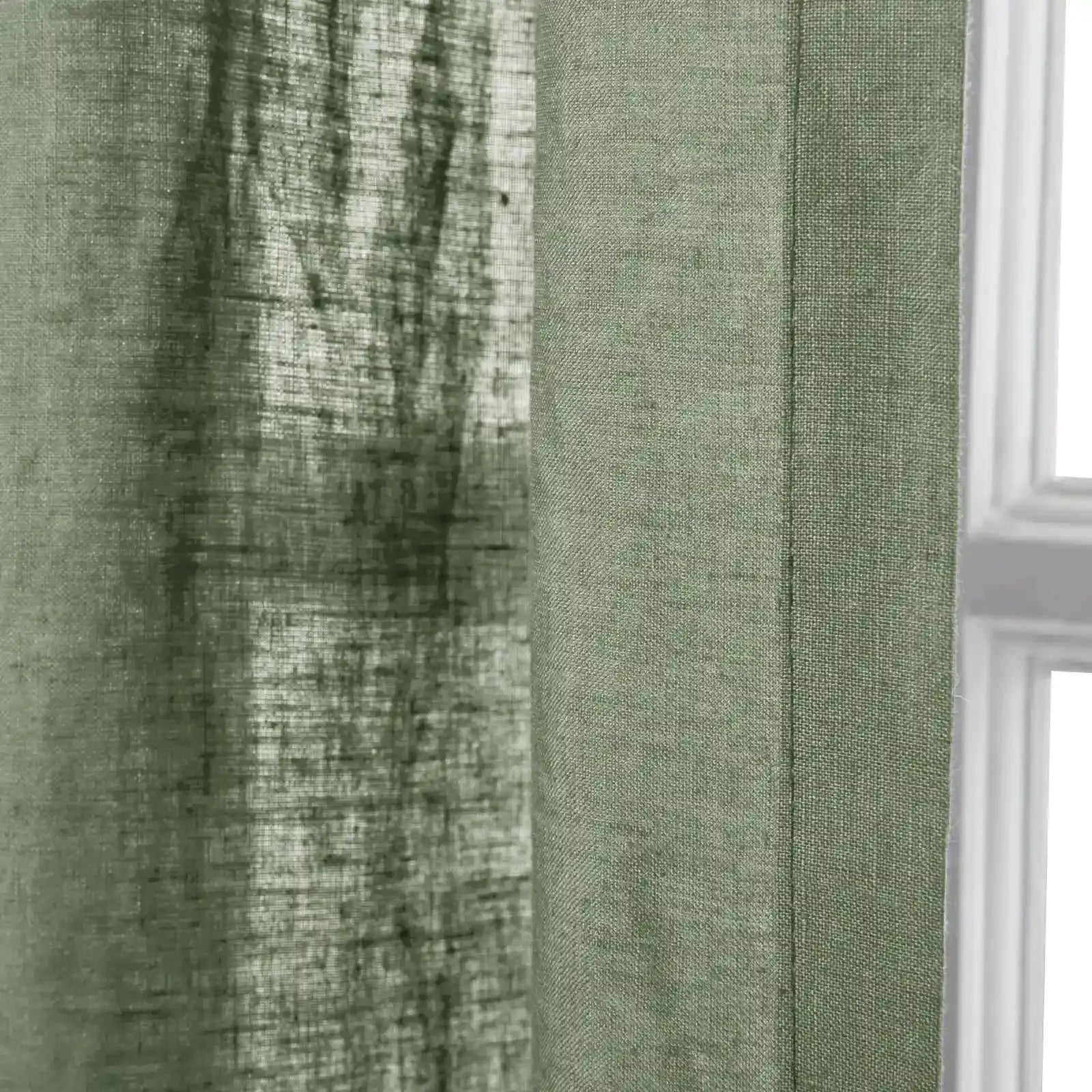 Doris 100% European Flax Linen Curtain Pleated?-TWOPAGES