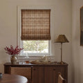Kim Morrow Print Cotton Roman Shade Cordless- -TWOPAGES