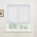 Custom Relaxed Roman Shades Cord Lift -TWOPAGES
