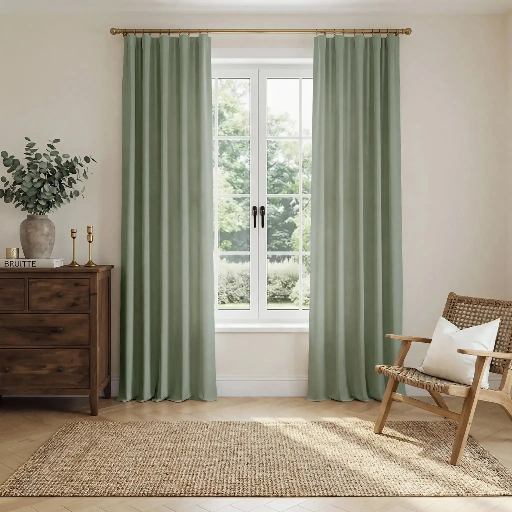 Liz Linen Drape Soft Top- -TWOPAGES