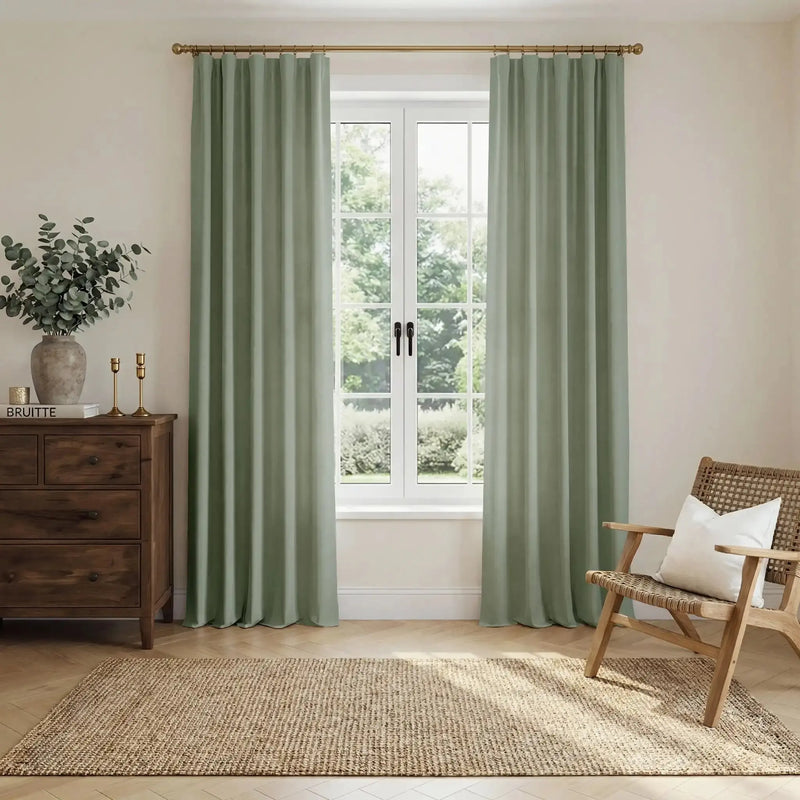 Liz Linen Drape Soft Top- -TWOPAGES