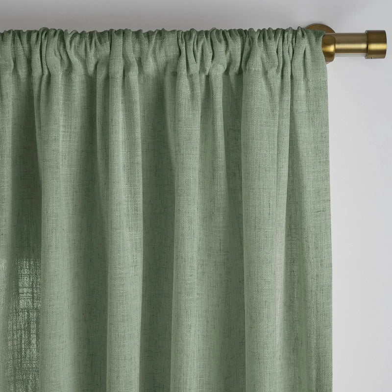Liz Linen Drape Soft Top- -TWOPAGES