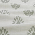 Stefana Silber Print Linen Blend Curtain Drapery Pleated?-TWOPAGES