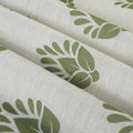 Stefana Silber Print Linen Blend Curtain Drapery Pleated?-TWOPAGES