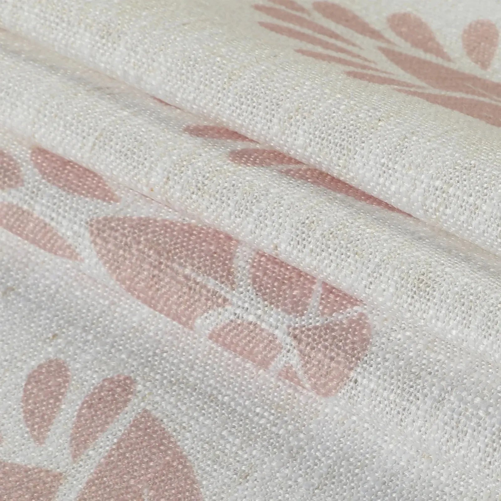 Stefana Silber Print Linen Blend Curtain Drapery Pleated?-TWOPAGES