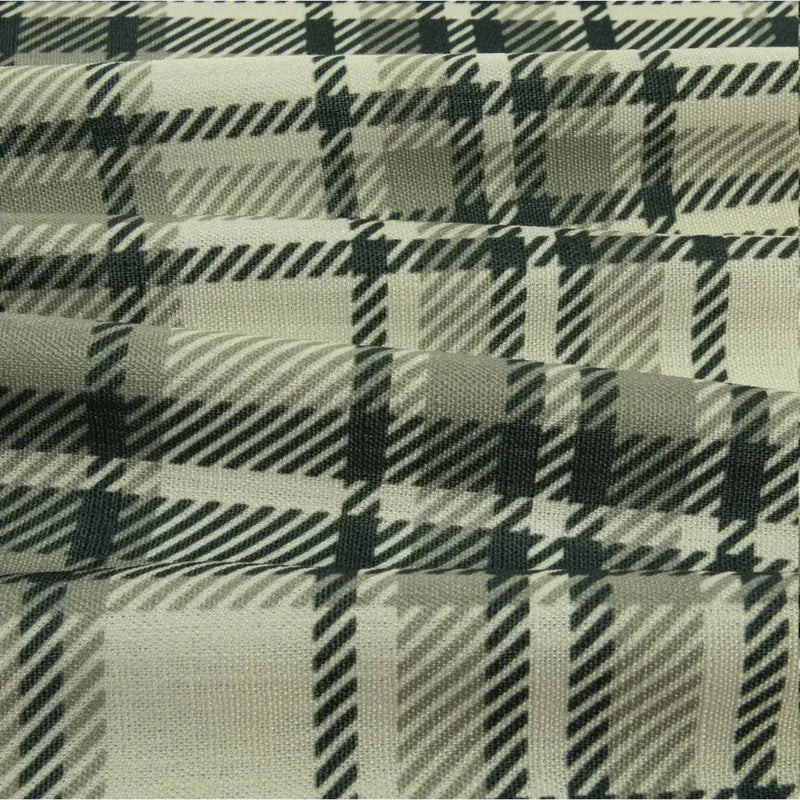 Sara Le Print Linen Pleated Cafe Curtains?-TWOPAGES