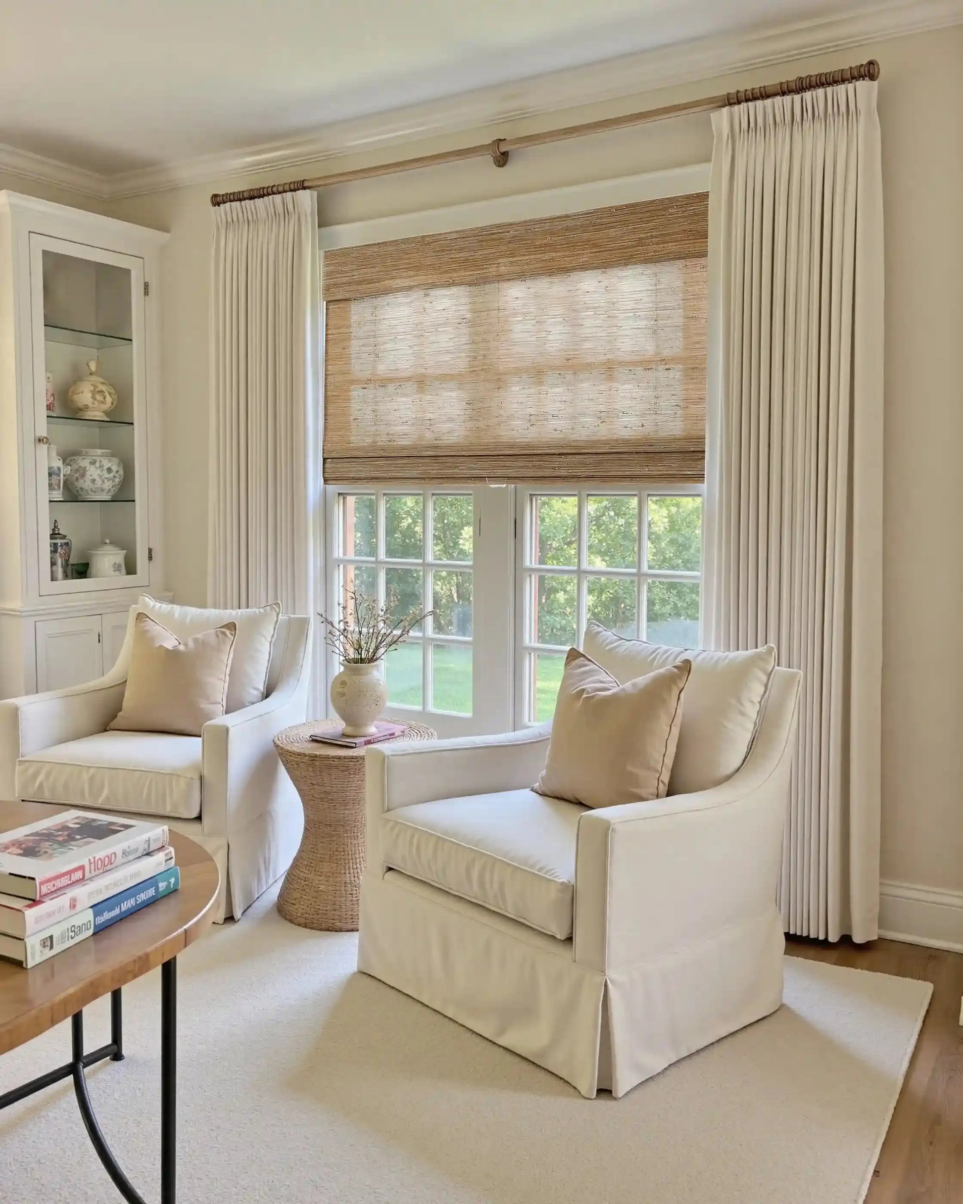Motorized Window Woven Bamboo Blinds?-TWOPAGES CURTAINS