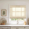 Natural Ramie Bamboo Woven Blind - Cashew?-TWOPAGES CURTAINS