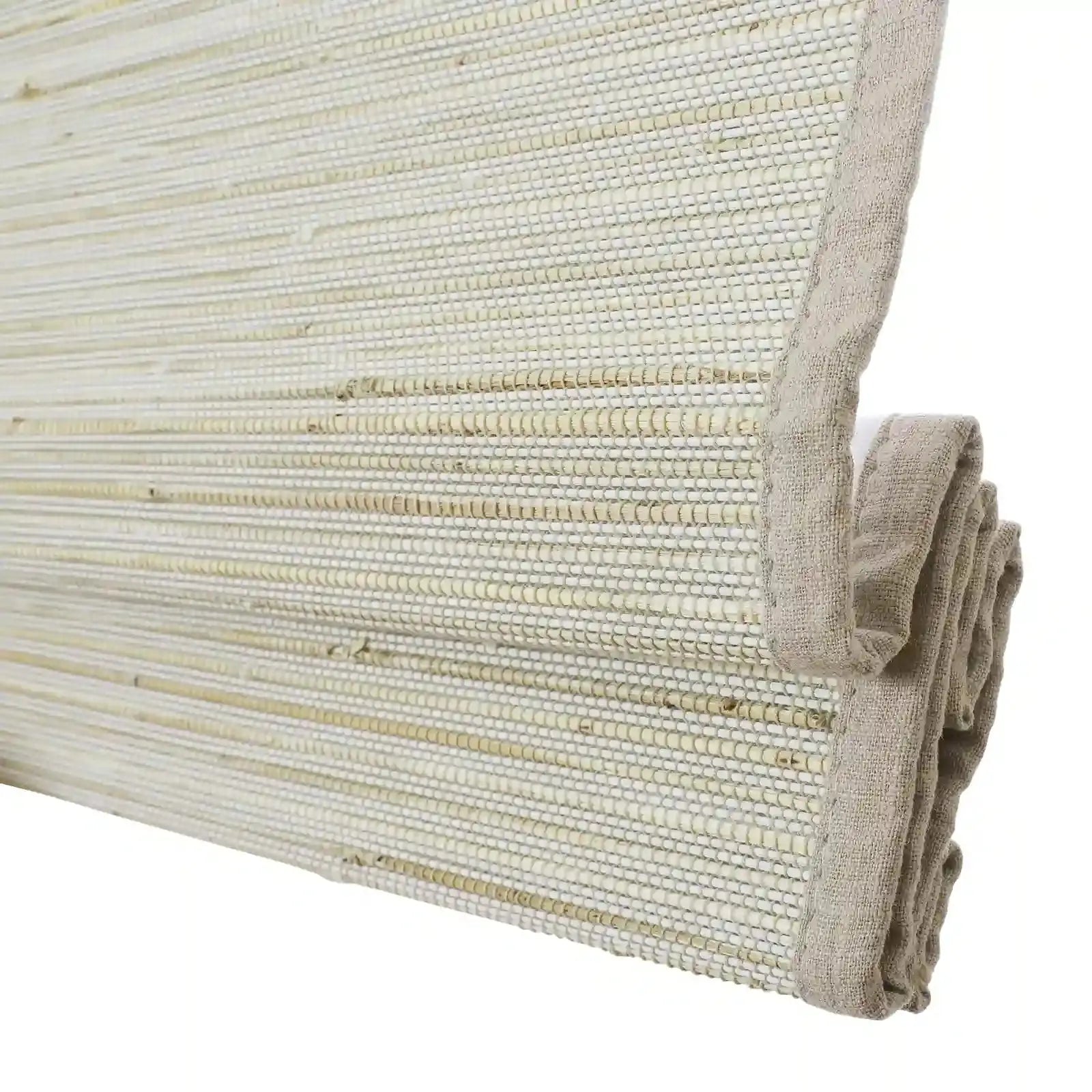 Rae Natural Ramie Jute Woven Wood Blinds - Series D?-TWOPAGES CURTAINS