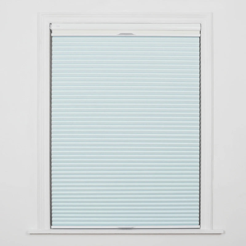 Aura No-Drill Day Night Blackout Cellular Window Blinds Cordless