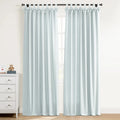 Jawara Linen Cotton Tie Top Bow Curtain-?-TWOPAGES