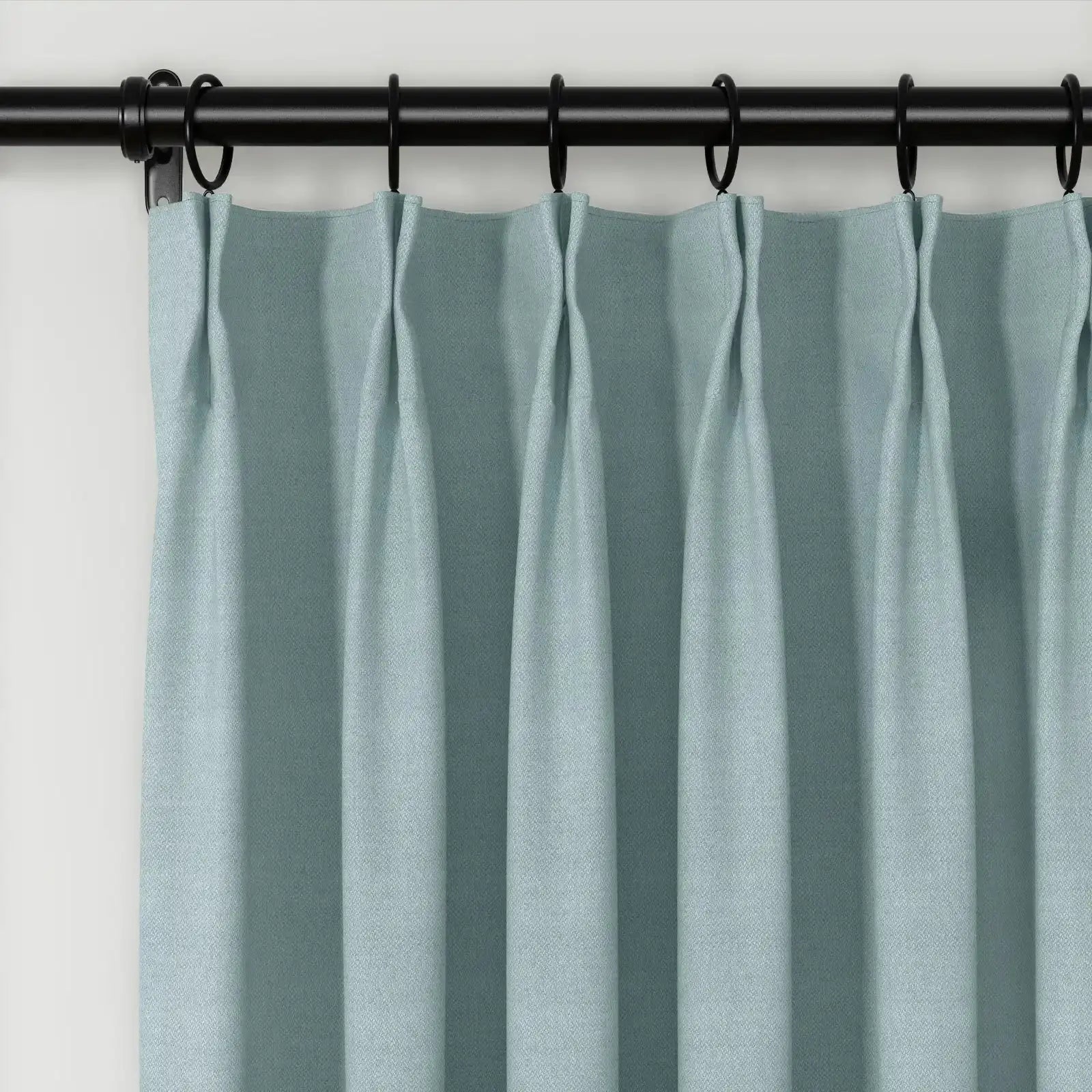 Karin Pure Wool Curtain Pleated -TWOPAGES