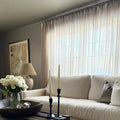Flynn Airy Lightweight Sheer Curtain Pleated?-TWOPAGES
