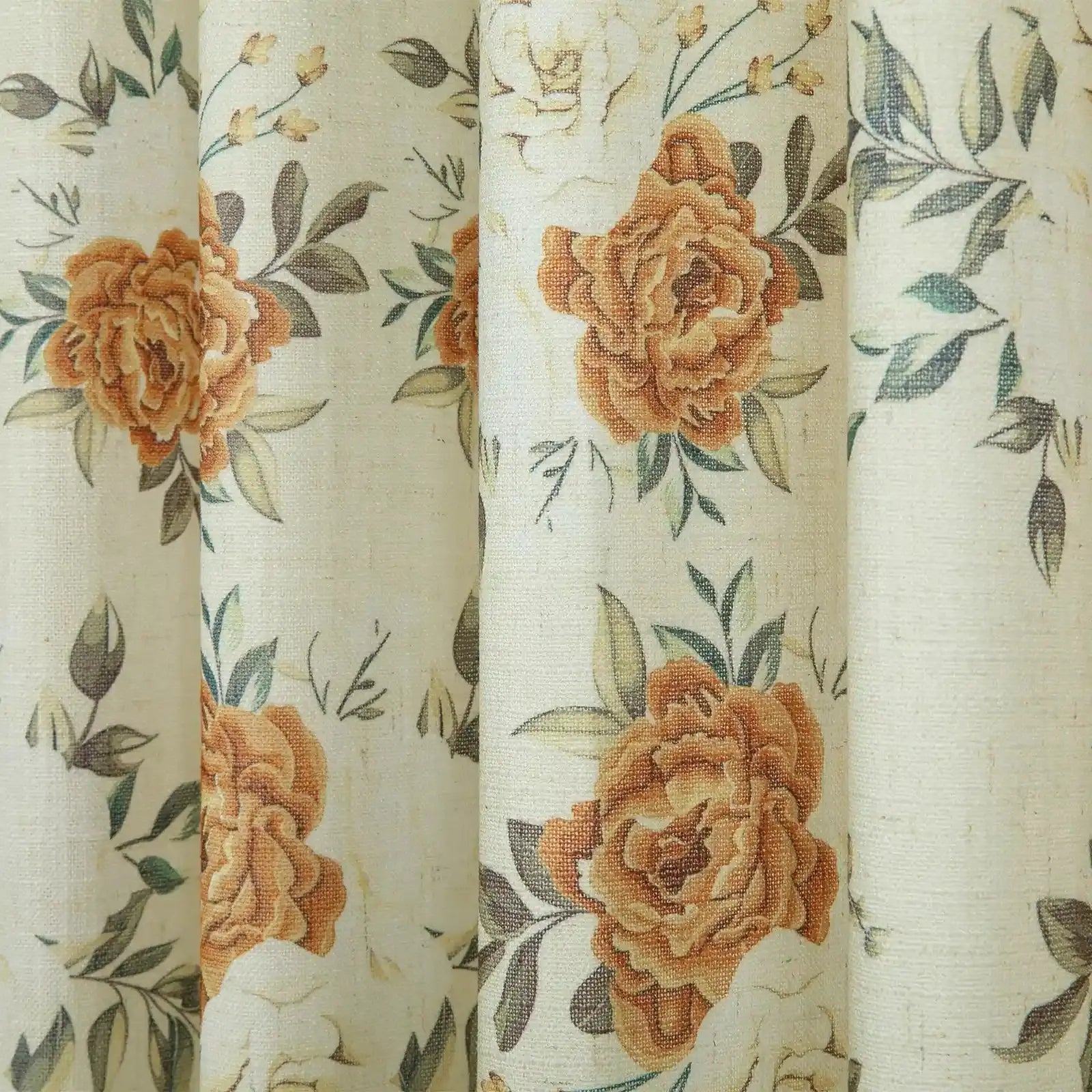 Holly Botanical Boho Drapery Pleated (52 inches Width Limit)?-TWOPAGES