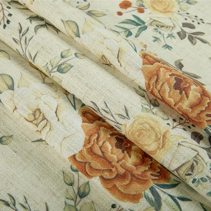 Holly Botanical Boho Drapery Pleated (52 inches Width Limit)?-TWOPAGES