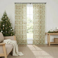 Holly Botanical Boho Drapery Pleated (52 inches Width Limit)-?-TWOPAGES