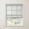 Rae Natural Jute Woven Wood Roller Blinds Cordless-?-TWOPAGES