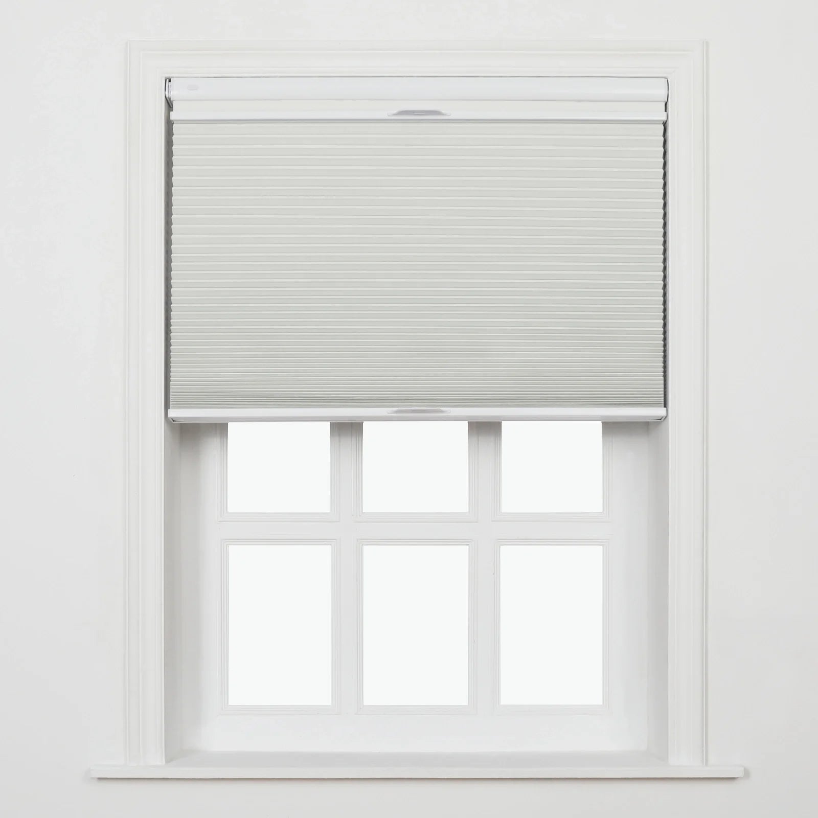 Aura No-Drill Day Night Blackout Cellular Window Blinds Cordless