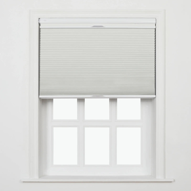 Aura No-Drill Day Night Blackout Cellular Window Blinds Cordless