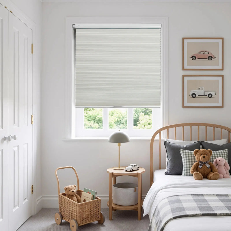 Aura No-Drill Blackout Cellular Window Blinds Cordless-?-TWOPAGES