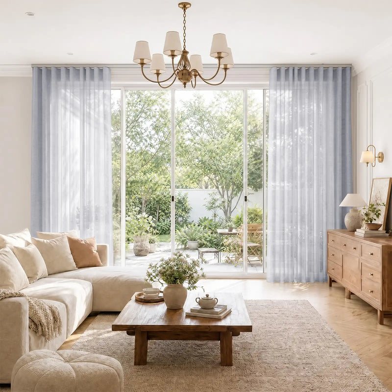 Flynn Ripple Fold Sheer Curtains¡ªTWOPAGES