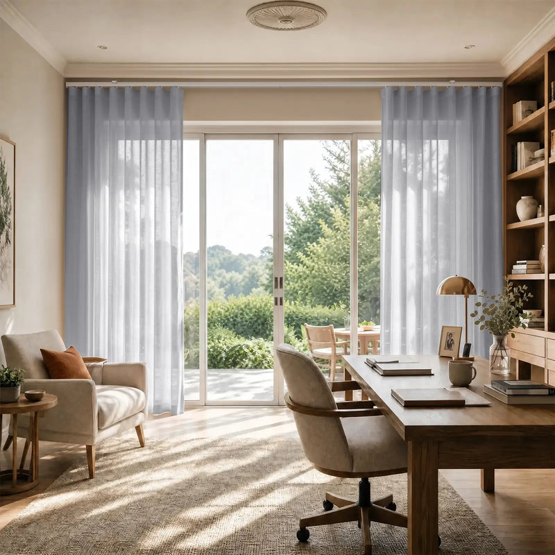 Flynn Ripple Fold Sheer Curtains¡ªTWOPAGES