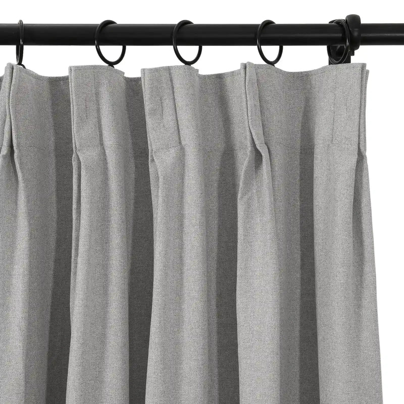 Lila 100% Blackout Drape Pleated-?-TWOPAGES