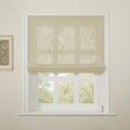 Liz Linen Flat Roman Blind Cord Lift